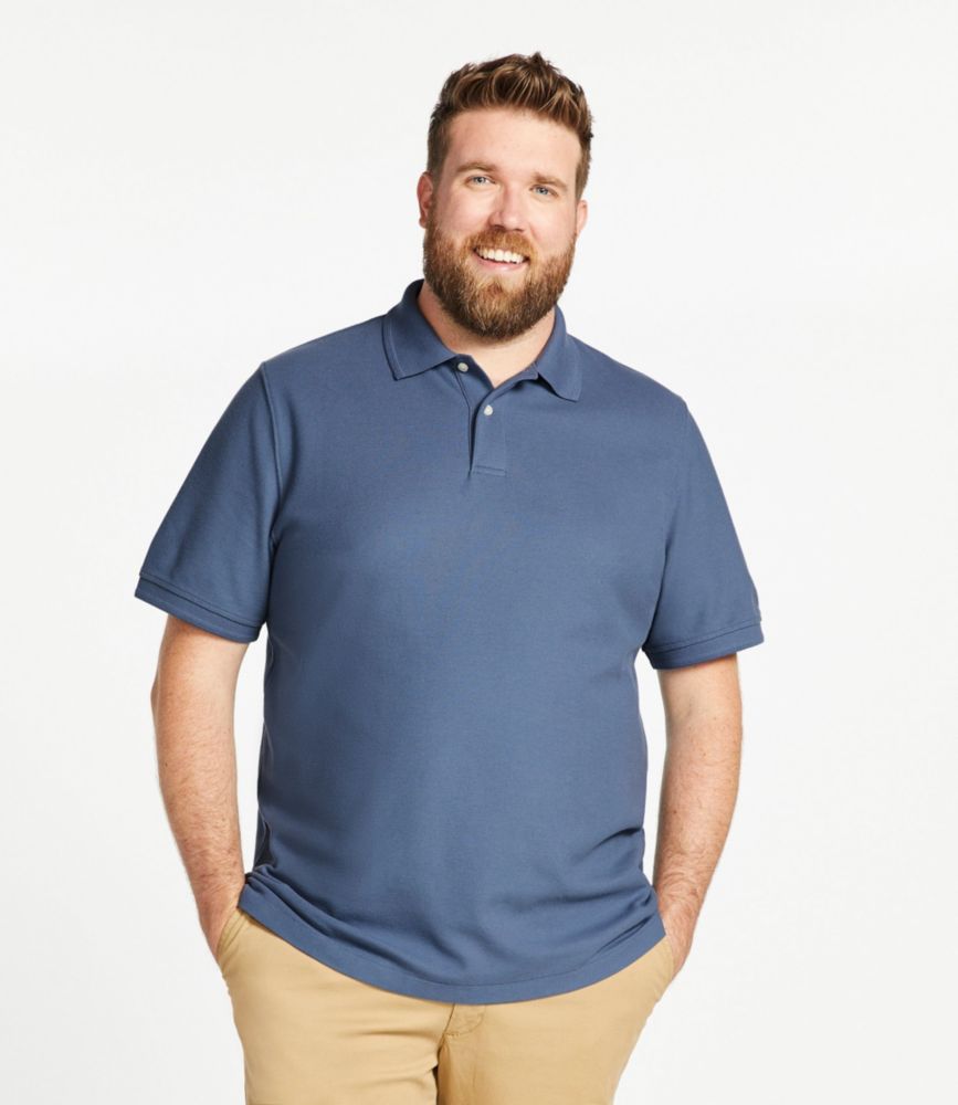 Men's Premium Double L® Polo Banded, ShortSleeve Without Pocket Polo