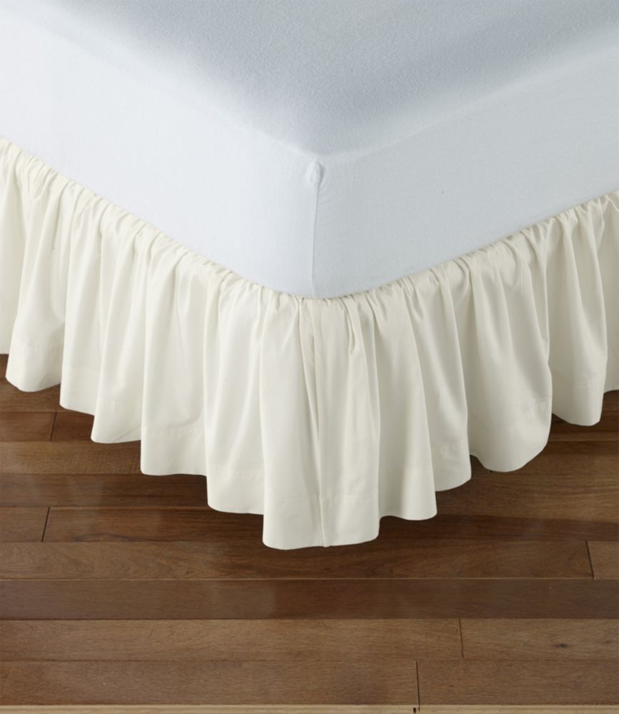 Gathered Cotton Bed Skirt Bed Skirts at L.L.Bean