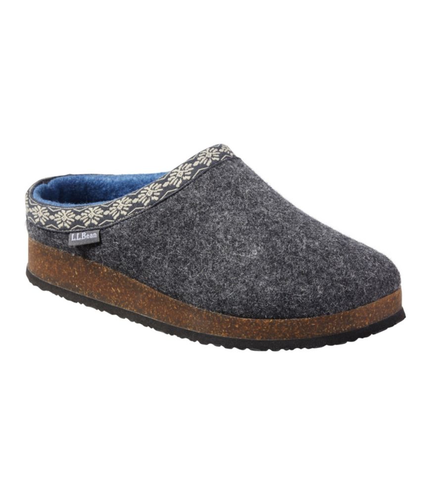 Women's L.L.Bean Wool Slipper Clog Slippers at L.L.Bean