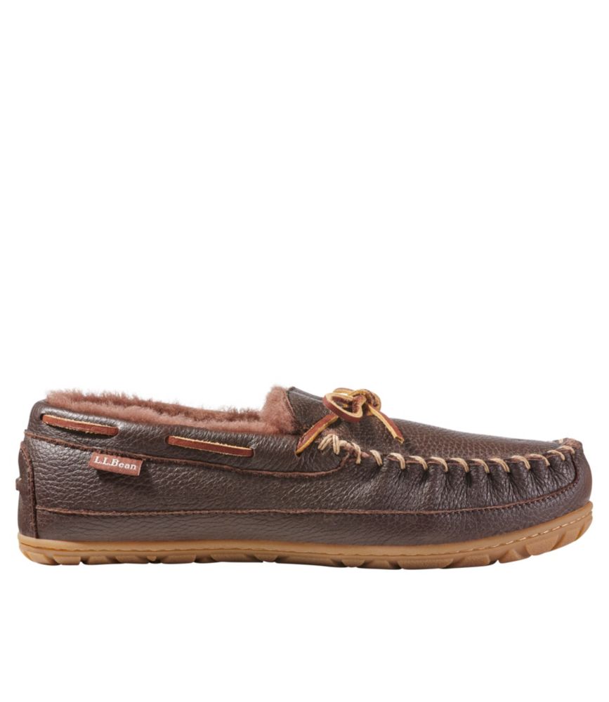 Men's Wicked Good Moccasins, Moosehide Slippers at L.L.Bean