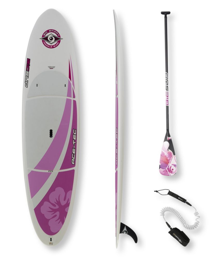 BIC Sport ACETEC Performer Wahine Stand Up Paddle Board Package, 10'6
