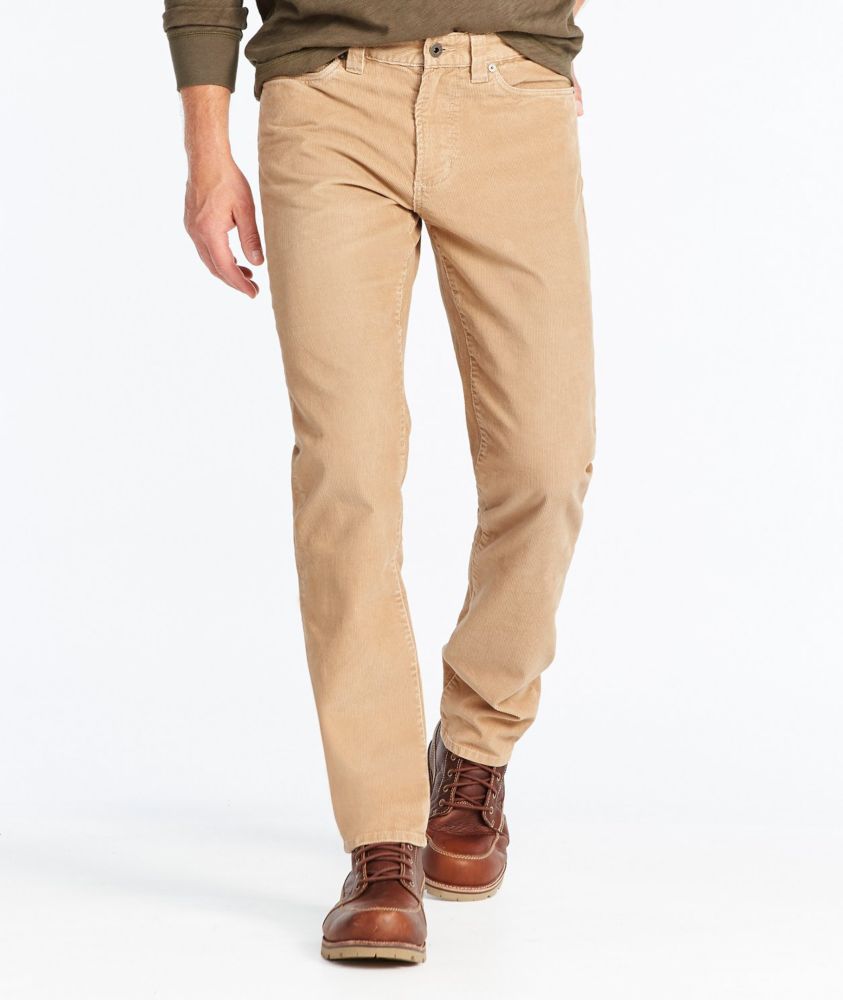 Men's Signature Washed Corduroy Pants, Slim Straight Pants & Jeans at