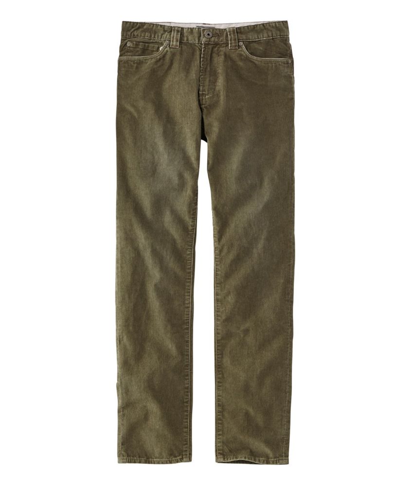 Men's Signature Washed Corduroy Pants, Slim Straight Pants & Jeans at