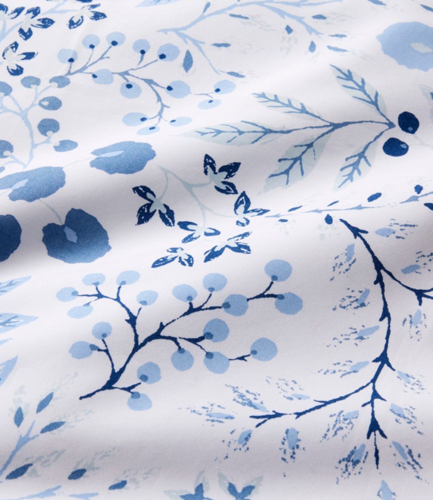 280ThreadCount Pima Cotton Percale Sheet Set, Print Sheets at L.L.Bean