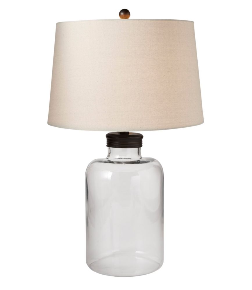 Glass Fillable Table Lamp Lamps at L.L.Bean