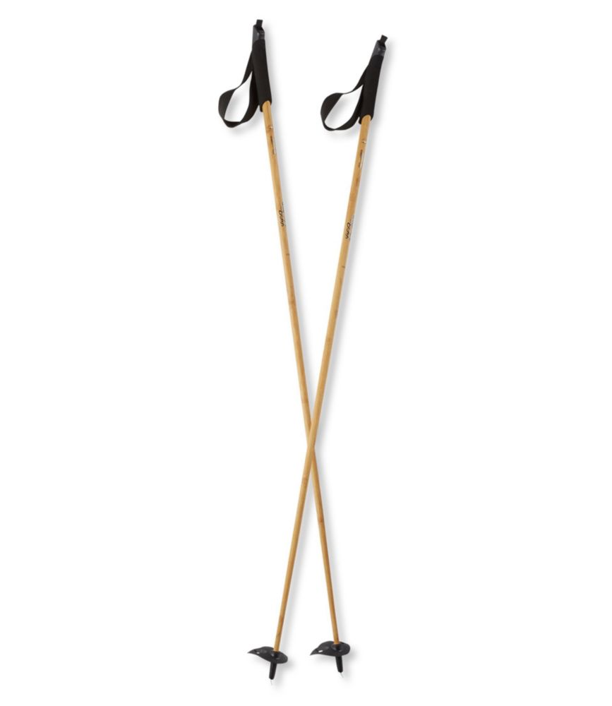 Adults' L.L.Bean Heritage Wood/Carbon CrossCountry Ski Poles Ski