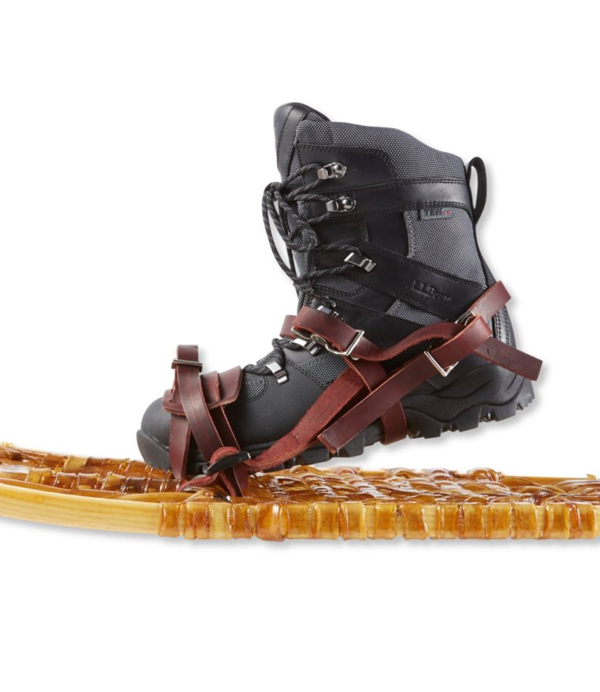 Adults' L.L.Bean Heritage Wooden Snowshoes Winter Sports at L.L.Bean