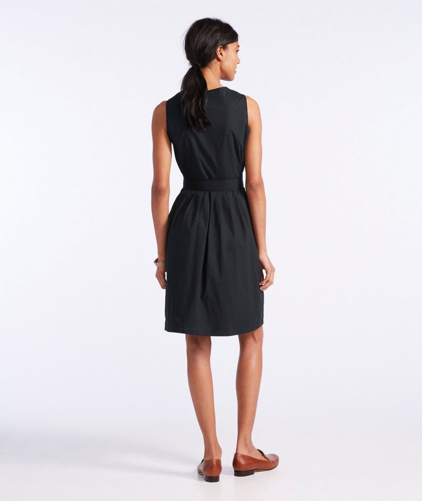 Women's Signature VNeck Poplin Dress Dresses & Skirts at L.L.Bean