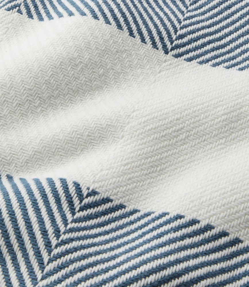 Brahms Mount Cotton Throw, Herringbone Blankets & Throws at L.L.Bean