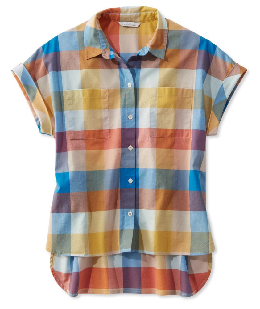 Women's Signature Madras Shirt, ShortSleeve Shirts & Tops at L.L.Bean