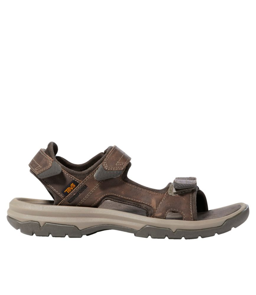 Men's Teva Langdon Leather Sandals Sandals at L.L.Bean
