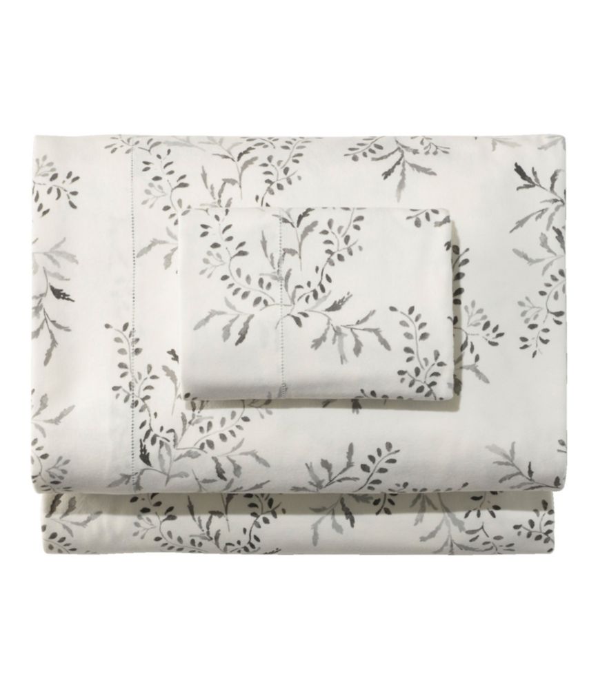 Premium Supima Flannel Sheet Collection, Print Home Goods at L.L.Bean