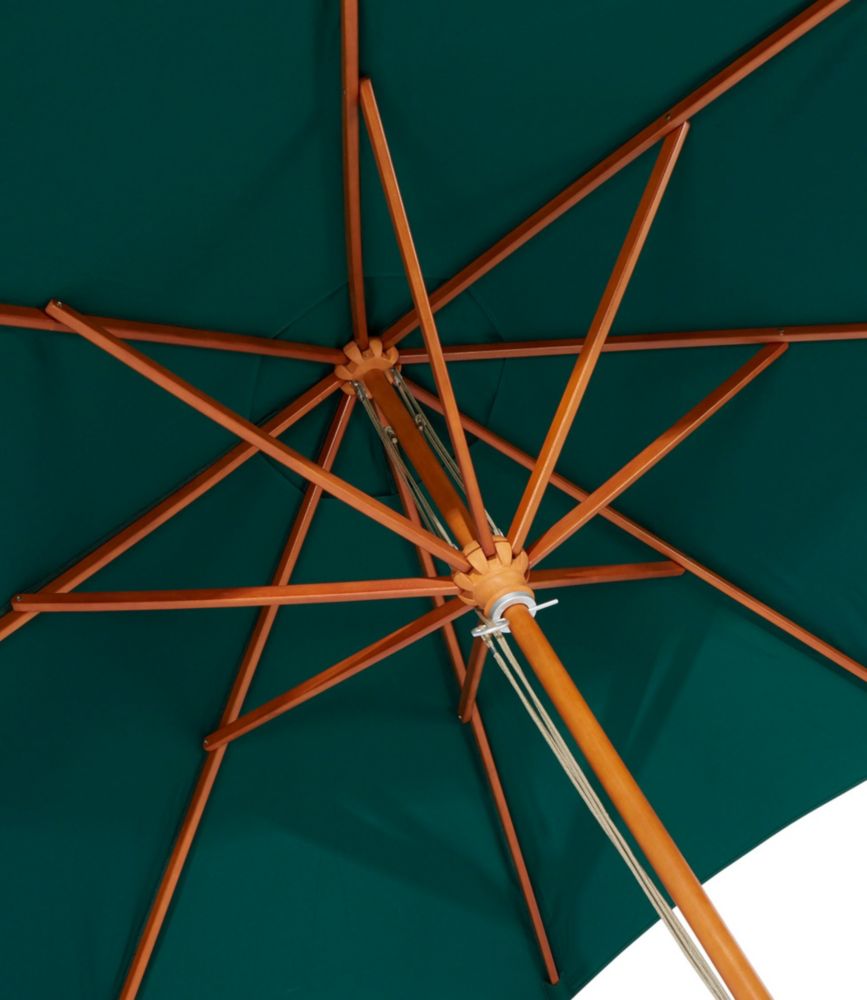 Sunbrella Market Umbrella, Wood Umbrellas at L.L.Bean