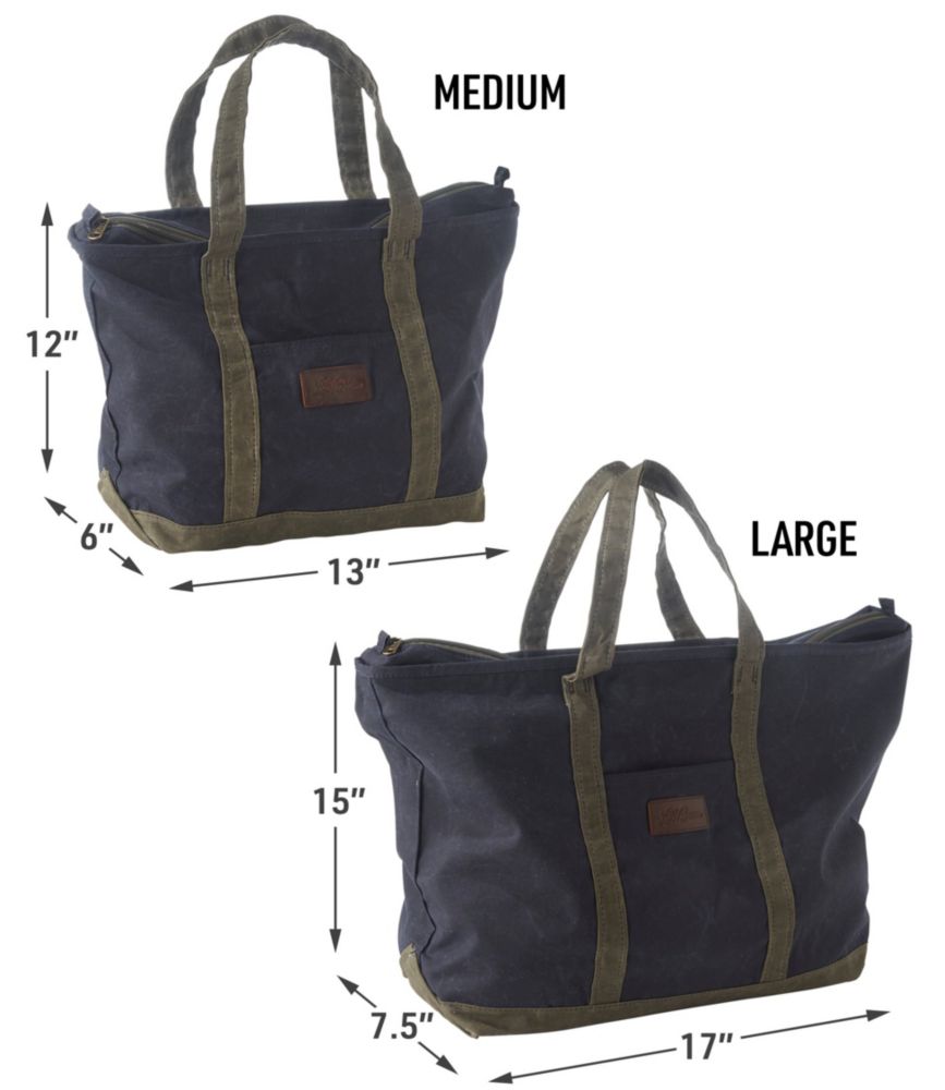 WaxedCanvas Tote Bag Bags & Totes at L.L.Bean