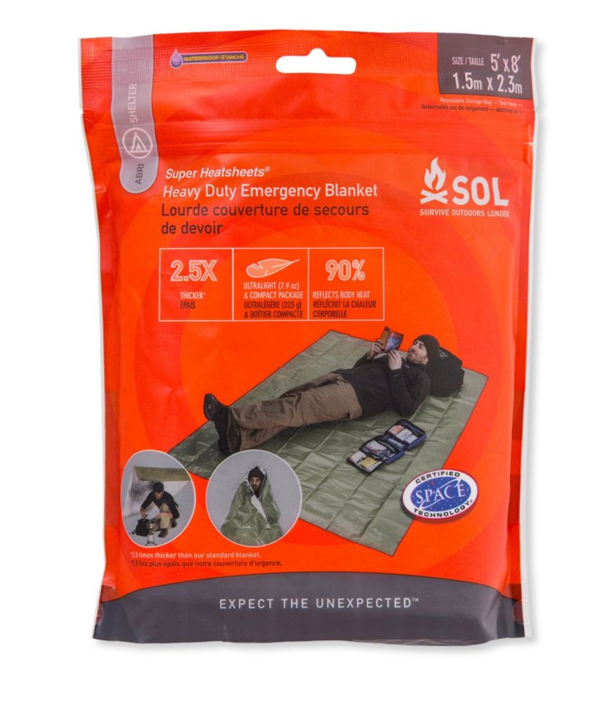 SOL HD Emergency Blanket Health & Safety at L.L.Bean
