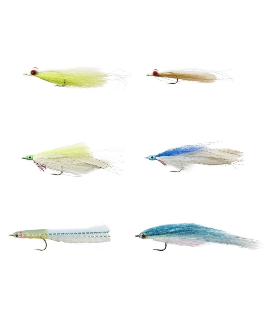 Umpqua SixPiece Northeast Saltwater Fly Selection Saltwater Flies at