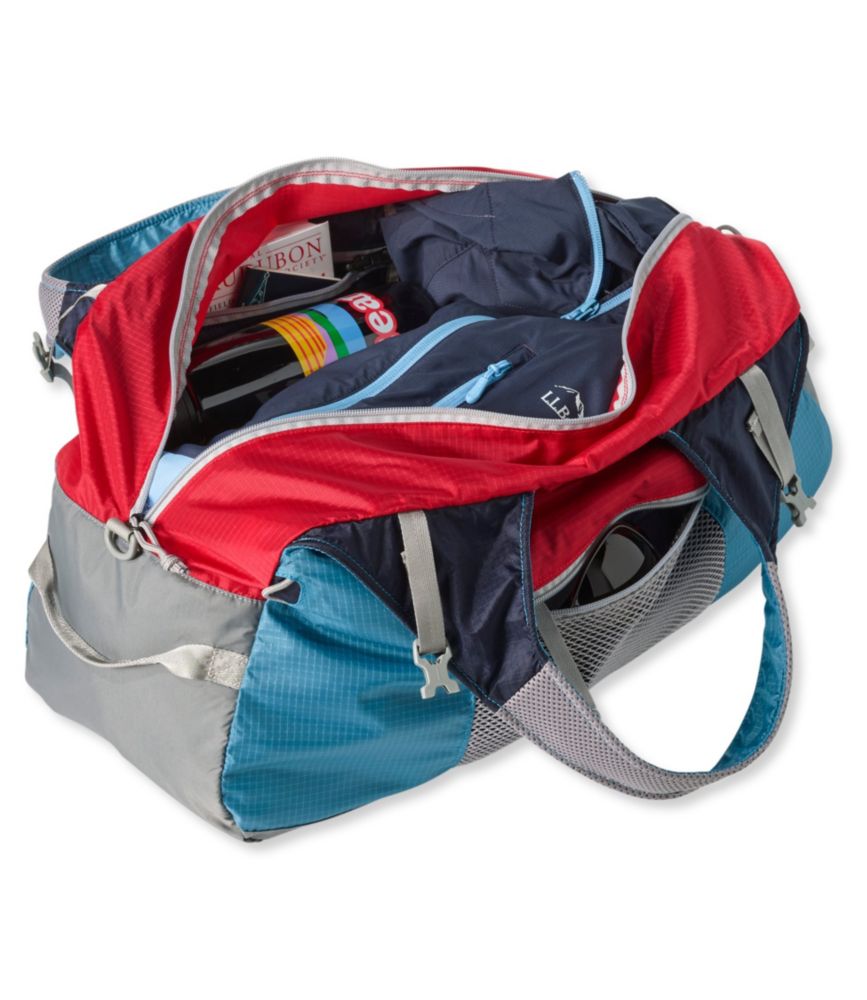 Adults' L.L.Bean Stowaway Duffle Bag, Multicolored Duffle Bags at L.L
