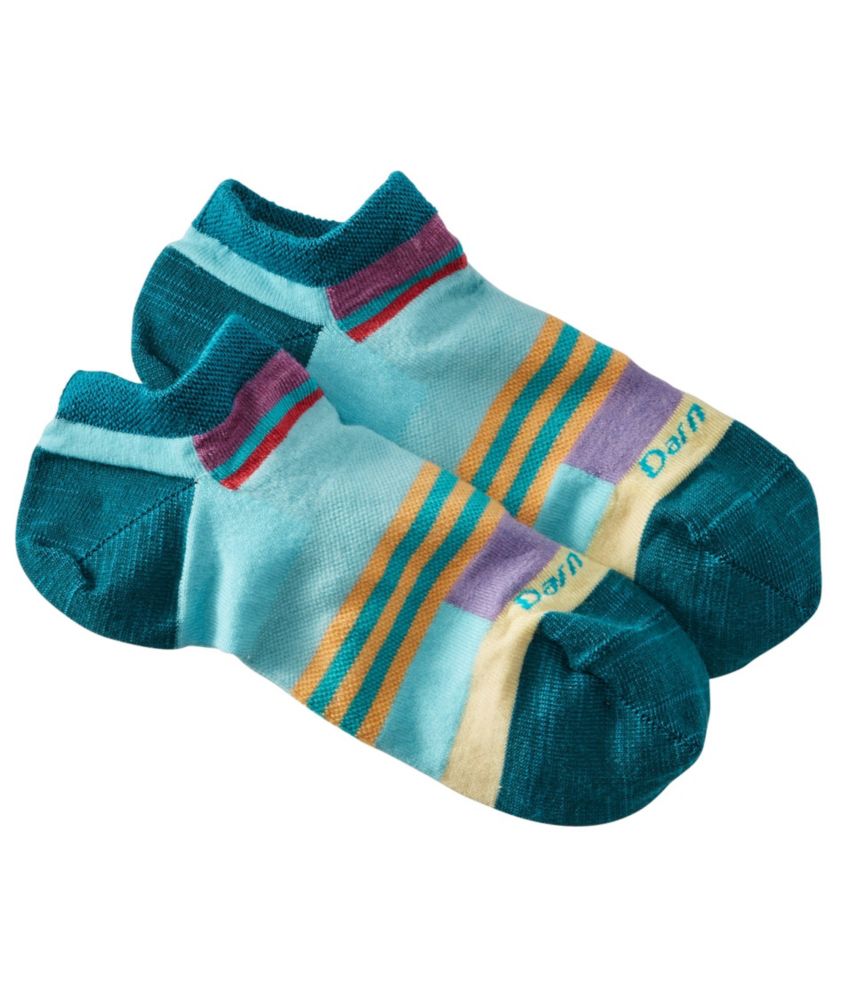 Women's Darn Tough Stripe NoShow Socks Socks at L.L.Bean