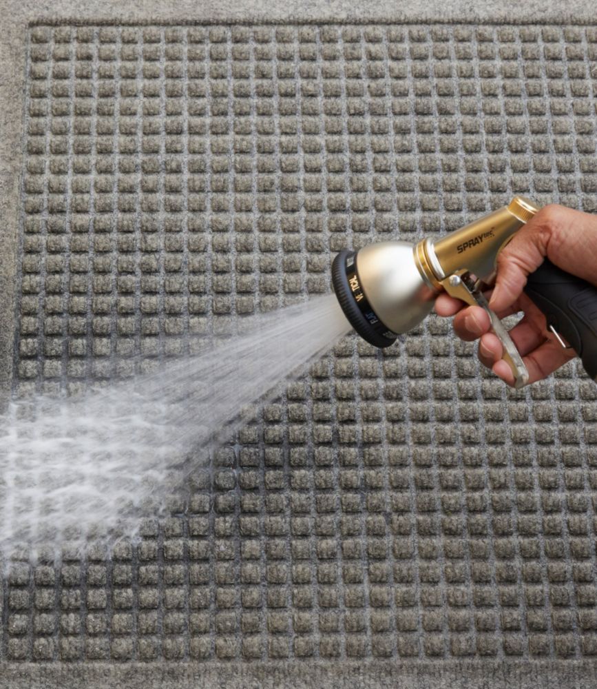 Recycled Waterhog Dog Mat, Herringbone Bowls & Mats at L.L.Bean