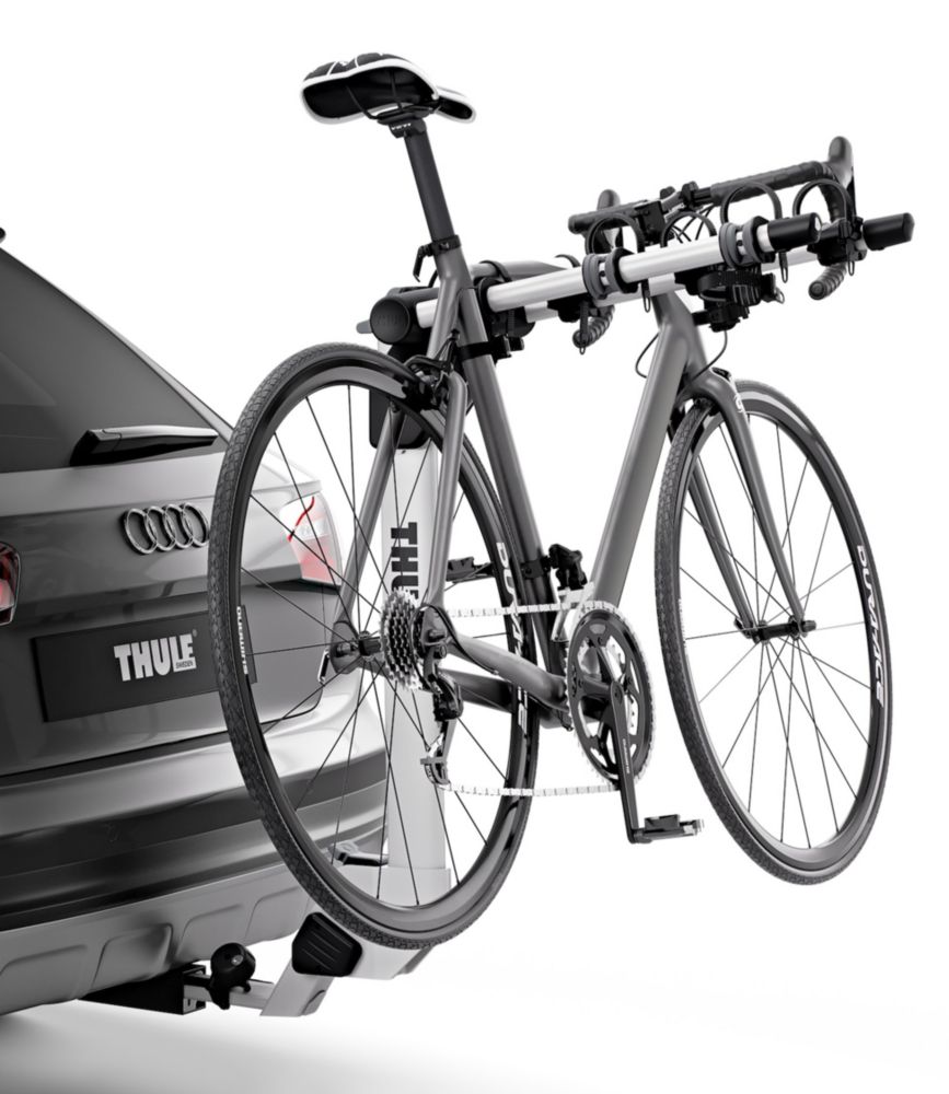 Thule Helium Pro 3 9043 Hitch-Mount Bike Carrier, Three-Bike | Car