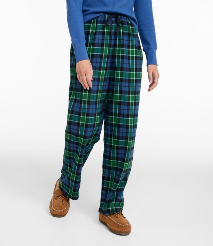 Women's L.L.Bean Flannel Sleep Pants, Plaid Pajamas & Nightgowns at L
