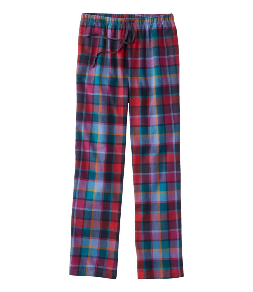 Plaid Pajama Pants Green