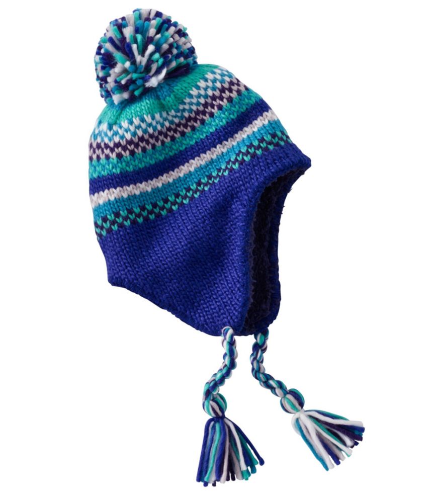 Kids' Peruvian Pom Hat Accessories at L.L.Bean