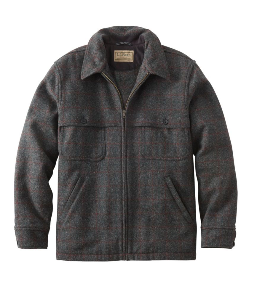 Ll Bean Mens Wool Jacket Outlet