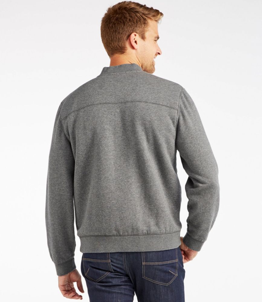Men's FlannelLined FullZip Sweatshirt