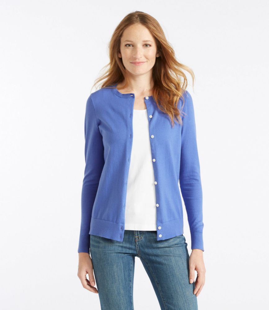 Women's SupimaBlend Essential Cardigan
