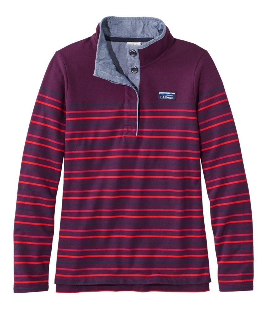 Women's Soft Cotton Rugby, Stripe Shirts & Tops at L.L.Bean