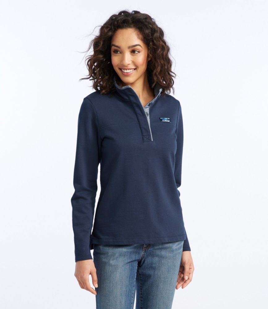 Women's Soft Cotton Rugby Tees & Knit Tops at L.L.Bean