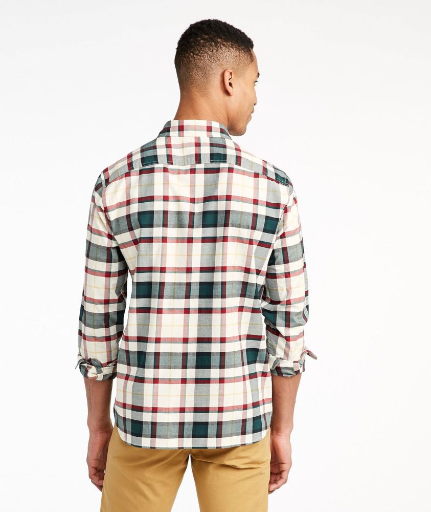 Men's Signature Stretch Flannel Shirt, Slimmest Fit Plaid