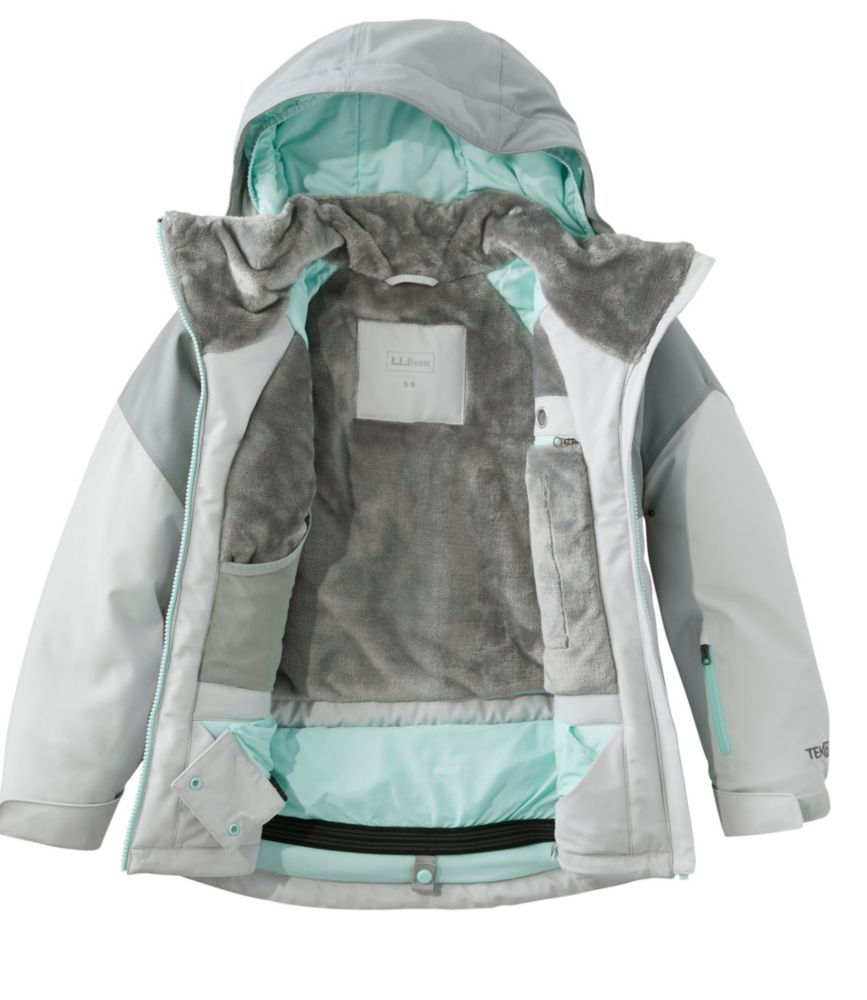 Kids' Waterproof Patroller Ski Jacket, Colorblock