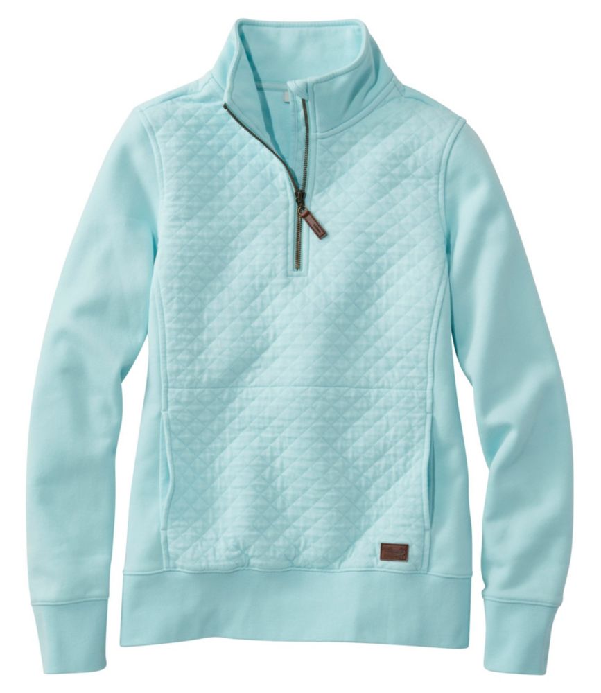 Women's Quilted QuarterZip Pullover