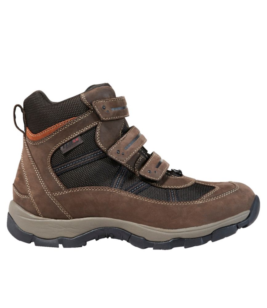 Men's Snow Sneakers with Arctic Grip, Mid HookandLoop Rain & Snow at L.L.Bean