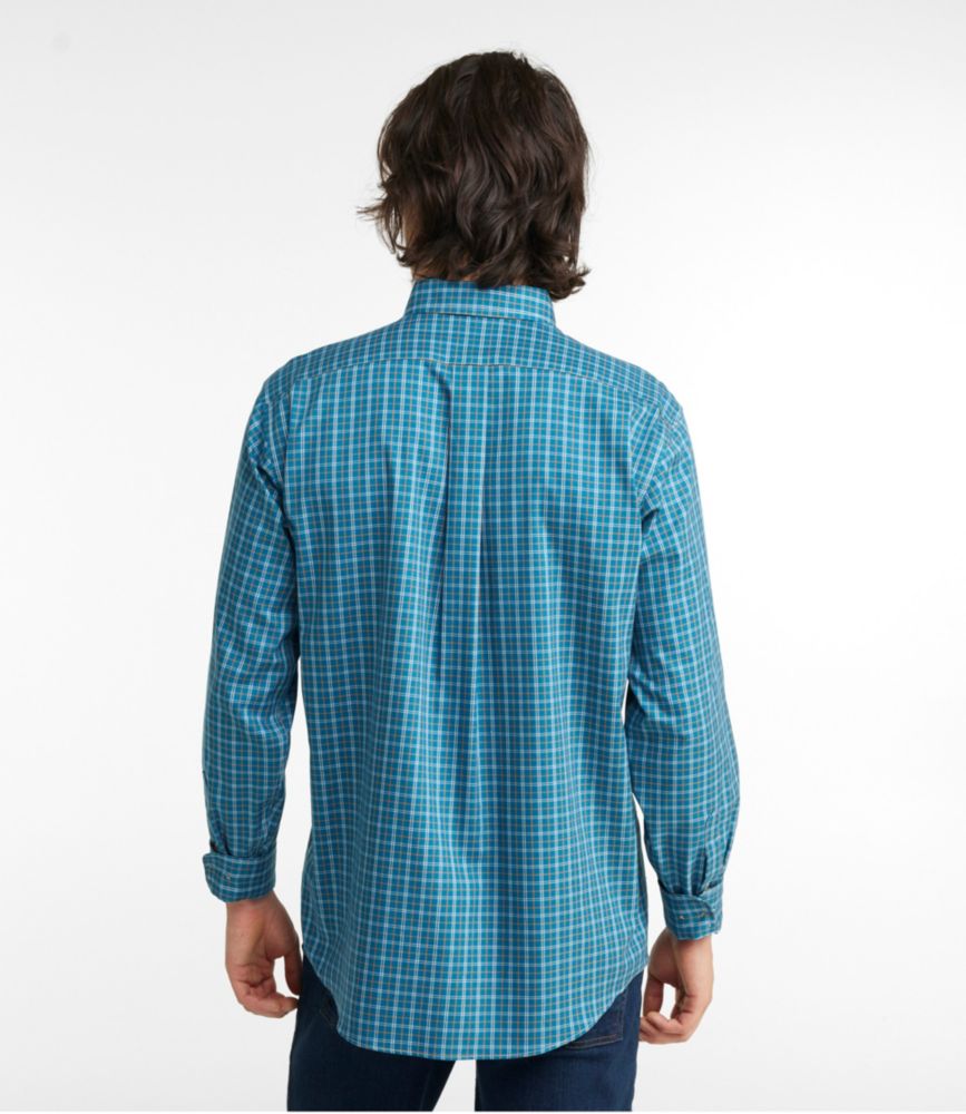 Men's WrinkleFree Twill Sport Shirt, Traditional Fit Plaid Shirts at