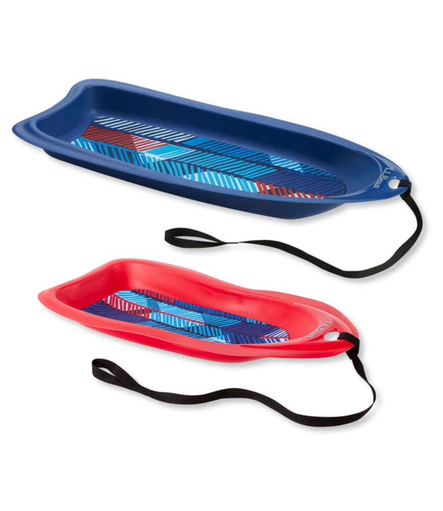 L.L.Bean Polar/Arctic Slider Sled Set Sleds & Snow Tubes at L.L.Bean