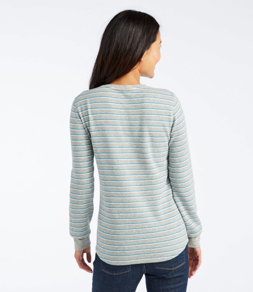 Women's Waffle Knit Henley, Stripe Tees & Knit Tops at L.L.Bean