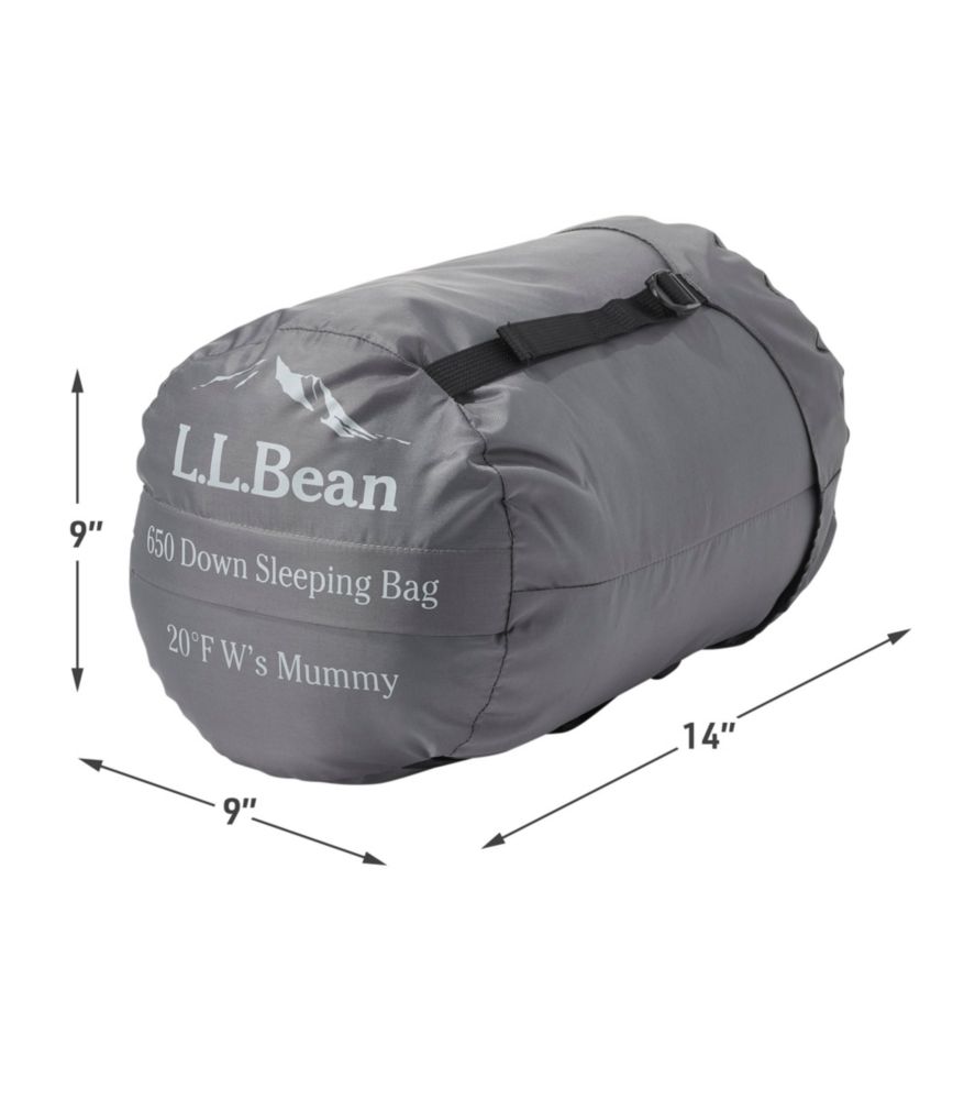 Women's L.L.Bean Down Sleeping Bag with DownTek, Mummy 20° Sleeping
