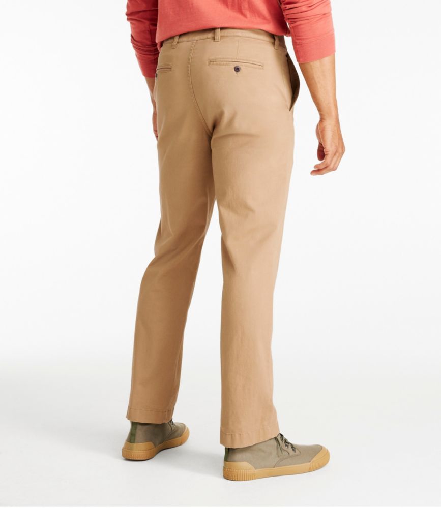 Men's Lakewashed Stretch Khakis, Standard Fit Pants at L.L.Bean