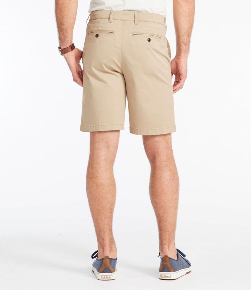 Men's Lakewashed Stretch Khaki Shorts, Standard Fit Shorts at L.L.Bean