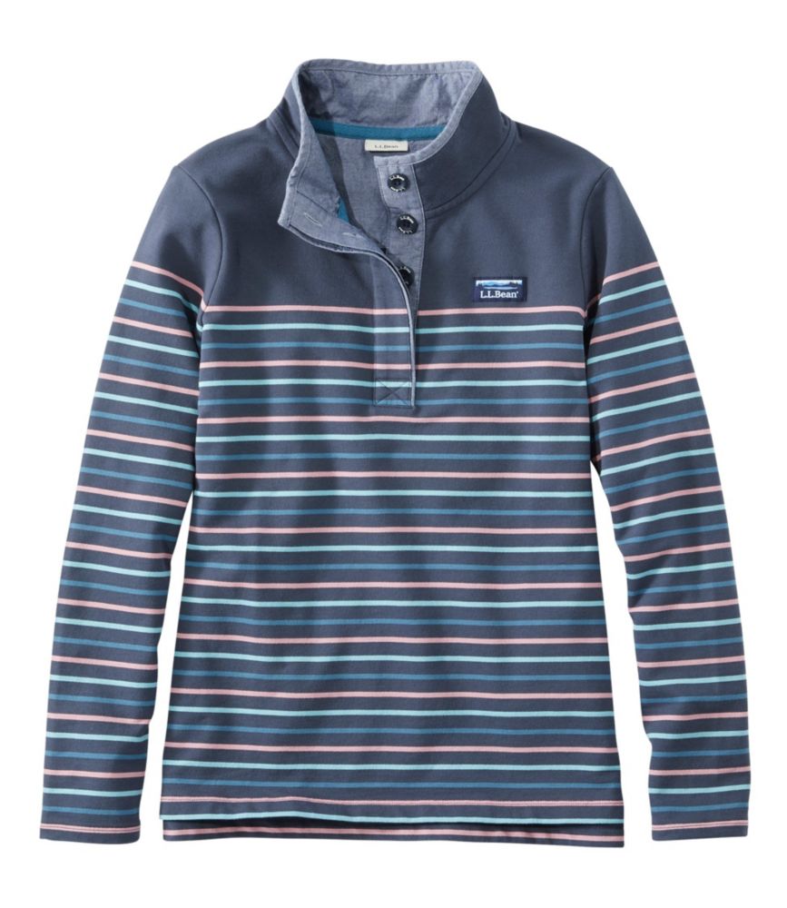 Women's Soft Cotton Rugby, Stripe