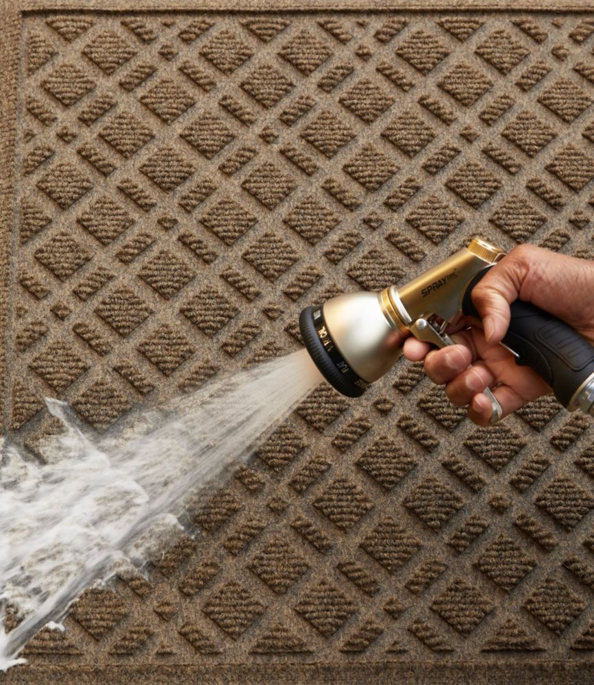 Heavyweight Recycled Waterhog Doormat, Leaf Waterhog Mats at L.L.Bean