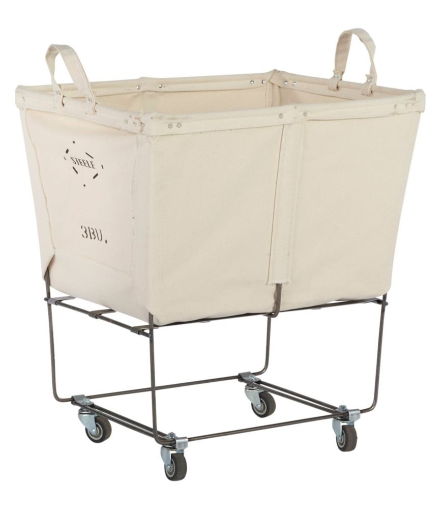 Steele Three Bushel Elevated Cart with Casters Baskets & Totes at L.L.Bean