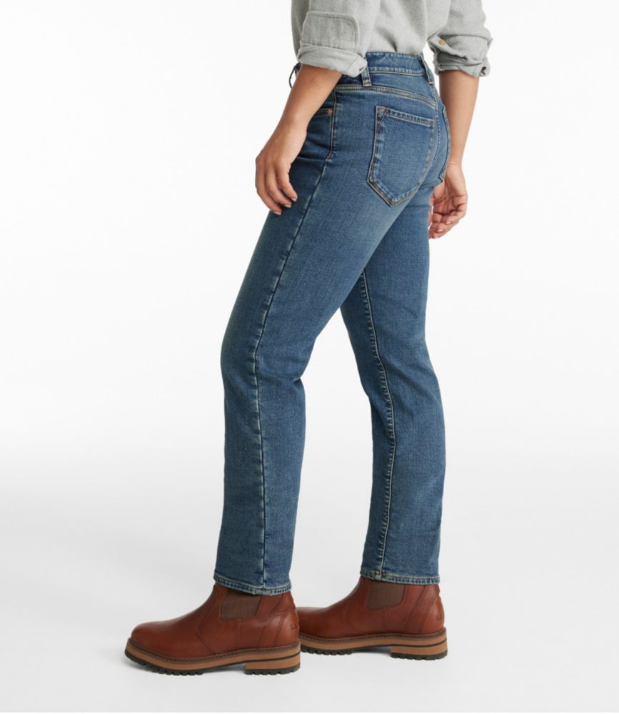 Women's Signature Lined Boyfriend Jeans Pants & Jeans at L.L.Bean