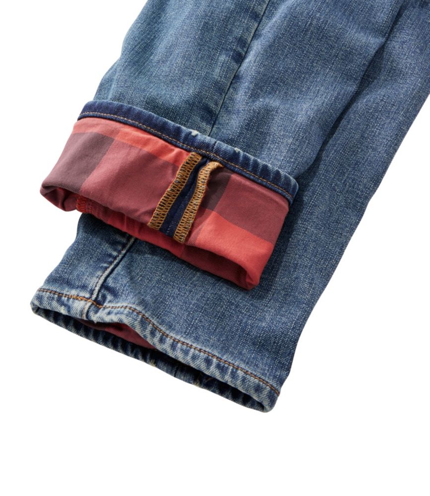 Women's Signature Lined Boyfriend Jeans Pants & Jeans at L.L.Bean