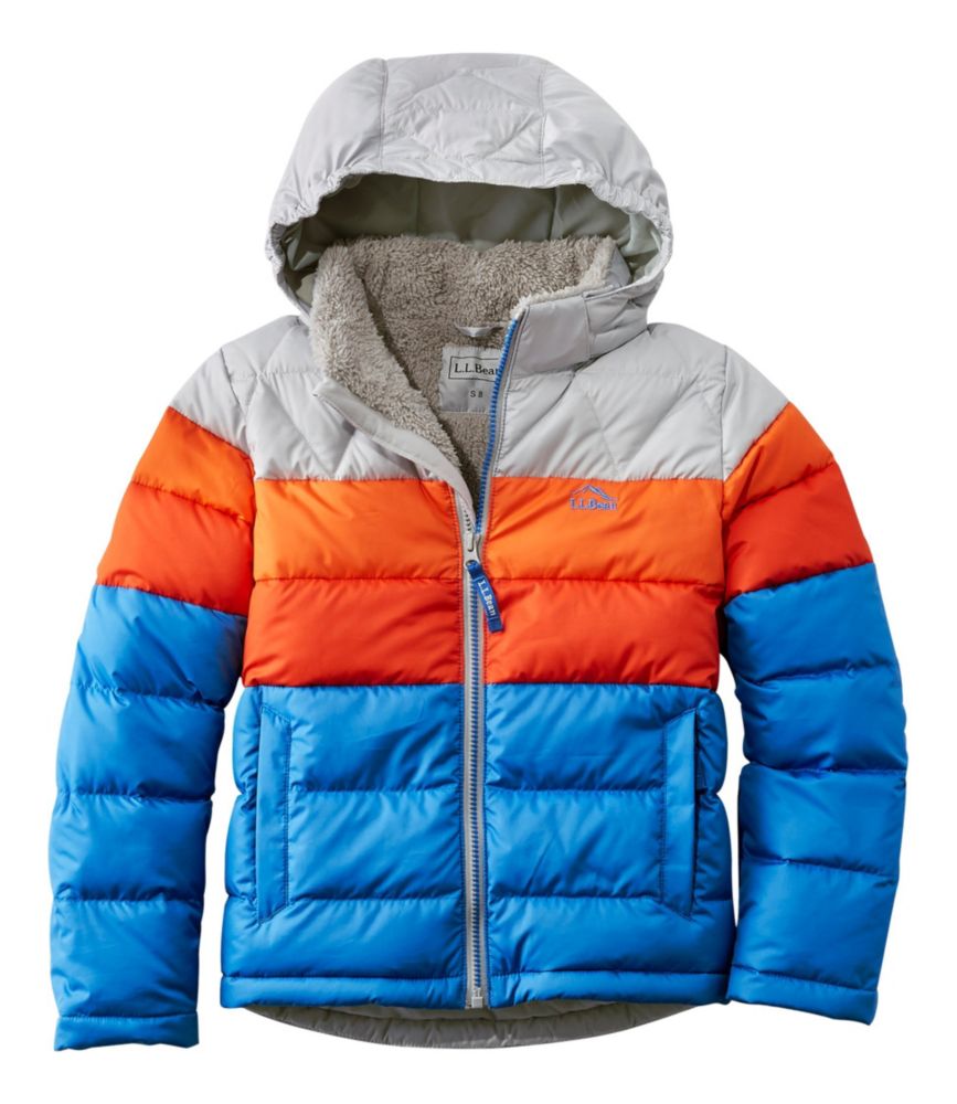 Kids' L.L.Bean Down Jacket, Colorblock Kids' at L.L.Bean