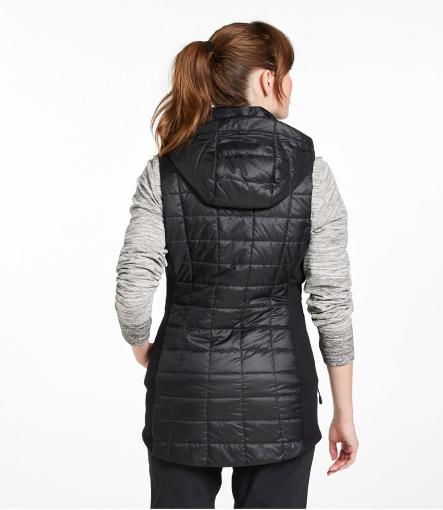 Women's PrimaLoft Packaway Long Vest Vests at L.L.Bean