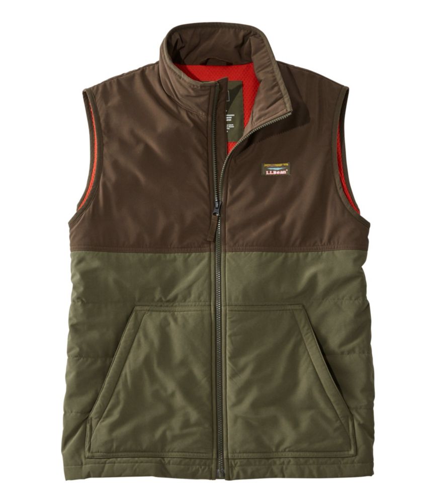 Men's Insulated Stretch Vest, Colorblock